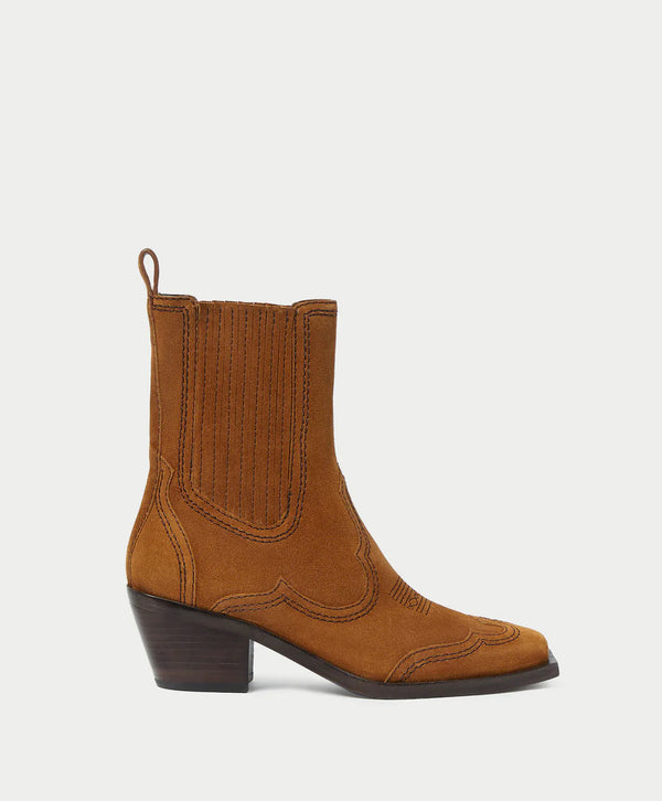 AGNES WESTERN ANKLE BOOTIE