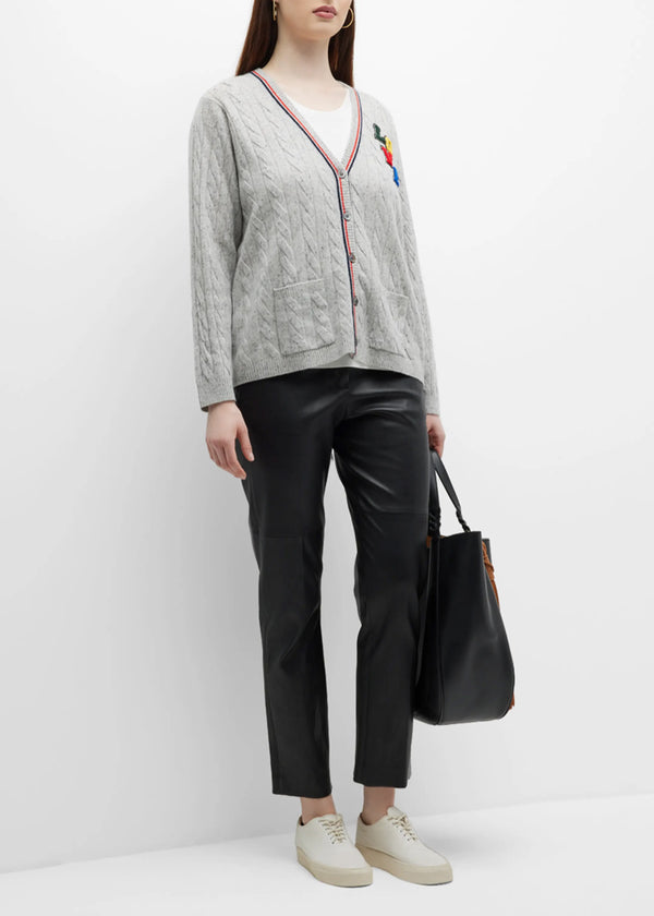 CASHMERE LOVE CABLE CARDIGAN